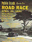 Programme cover from 1952 running